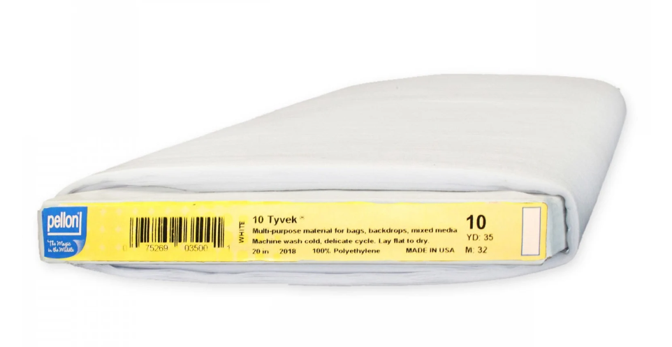 Pellon® 10 Tyvek® 100% Polyethylene Stabilizer - by the Metre
