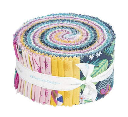 Sunshine BLVD 40 x 2 1/2" Strips by Amber Kemp-Gerstel for Riley Blake Designs