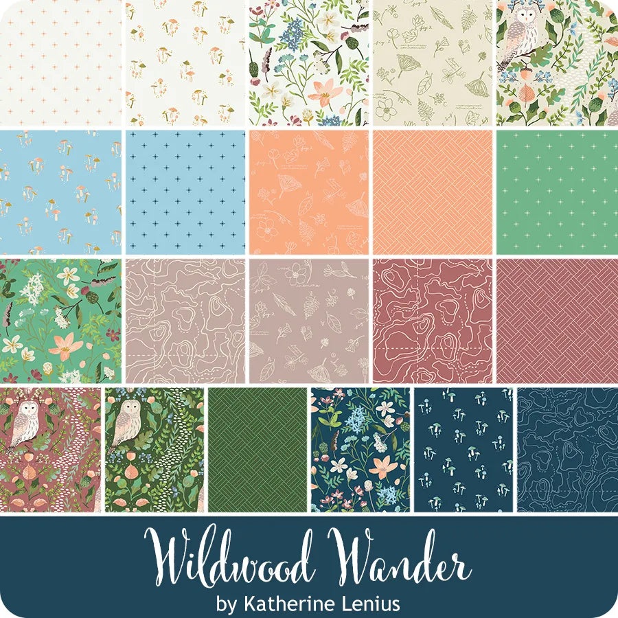 Wildwood Wander 40 x 2 1/2" Strips by Katherine Lenius for Riley Blake Designs