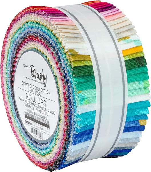 Wishwell Brushy by Vanessa Lillrose & Linda Fitch Roll-Up - Metallic and Blenders