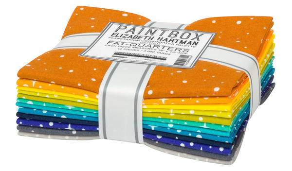 Elizabeth Hartman Paintbox Fat Quarter Bundle - 12 Pieces