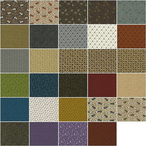 Henderson Street - 42 x 10 inch Squares Pack by Jill Shaulis - TEN-1033-42