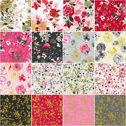 Rosette - 42 x 10 inch Squares Pack by Studio RK - TEN-1116-42