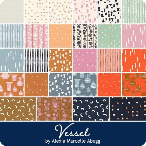 Vessel 40 x 2 1/2" Strips by Alexia Marcelle Abegg