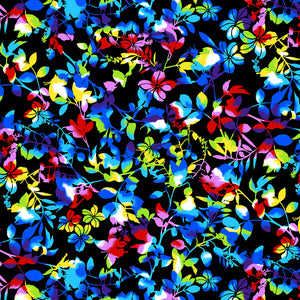 Studio E Bloomin" Beauty by Chelsea DesignWorks Multi 108" wide x 2.1 metres # 6669-98