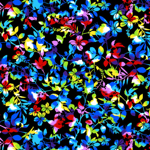 Studio E Bloomin" Beauty by Chelsea DesignWorks Multi 108" wide x 2.1 metres # 6669-98