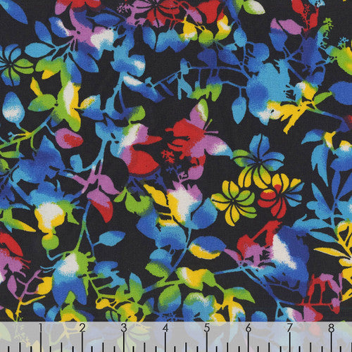 Studio E Bloomin" Beauty by Chelsea DesignWorks Multi 108" wide x 2.1 metres # 6669-98