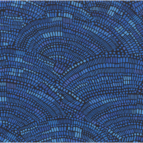 Studio E Mosaic by Chelsea DesignWorks in Azure Blue 108" wide x 2.4 metres # 6864-77