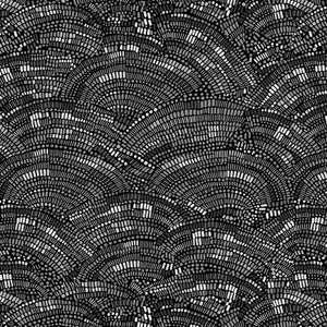 Studio E Mosaic by Chelsea DesignWorks in Charcoal 108" wide x 2.4 metres # 6864-99