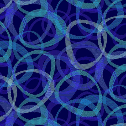 Studio E Transparencies Royal Blue 108" wide x 2.4 metres # 4526-77