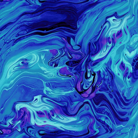 Midnight Run Abstract Water Texture print by Chong-A Hwang CD1432 - Half Metre Cuts