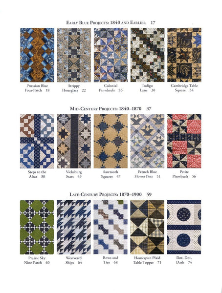 True Blue Quilts: Sew 15 Reproduction Quilts Honoring 19th-Century Designs by Annette Plog