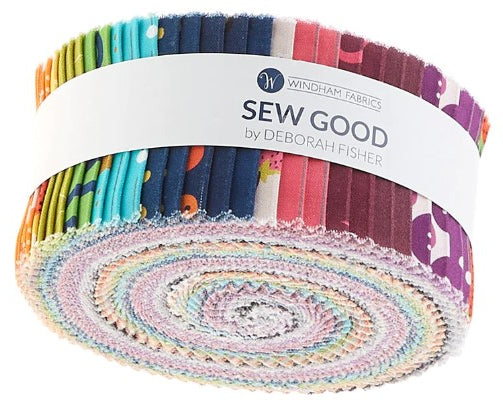 Sew Good 40 x 2 1/2" Strips by Deborah Fisher