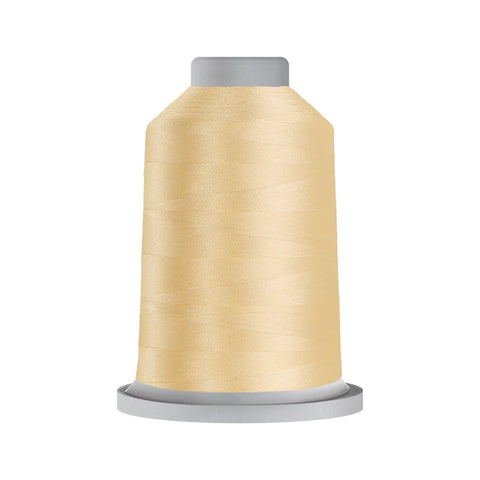 Glide Polyester 40wt Thread - Eggnog #87401 (Creamy Yellow) King Spool 5000 Metre