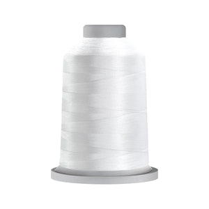 Glide Polyester 40wt Thread - Super White #10002 King Spool 5000 Metres