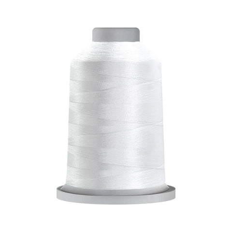 Glide Polyester 40wt Thread - Super White #10002 King Spool 5000 Metres