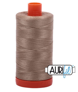 Linen 2325 Aurifil 50wt Thread - 1300M Spool 100% Cotton 2ply Italian Thread
