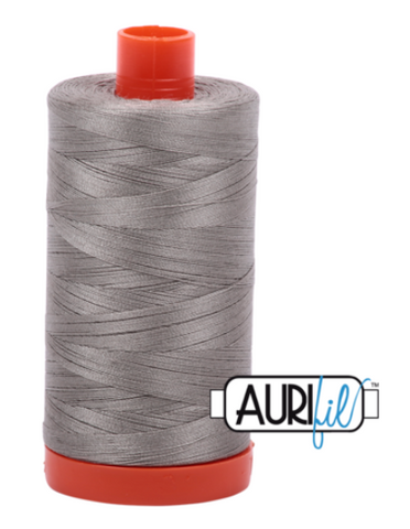 Earl Grey 6732 Aurifil 50wt Thread - 1300M Spool 100% Cotton 2ply Italian Thread
