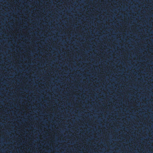 Benartex Delicate Vines Dark Blue 108 inches wide x 2.4 metres length - 0454W Colour 51