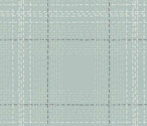 Dash Plaid Spruce Flannel - Half Metre Lengths