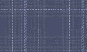 Dash Plaid Twilight Flannel - Half Metre Lengths