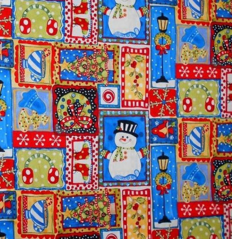 Jolly Holiday 2 Christmas Patchwork by Jennifer Heynen 2JHI - Half Metre Lengths