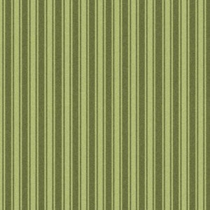 Wild Rose Green Tonal Stripe Flannel by Marti Michell - Half Metre Lengths