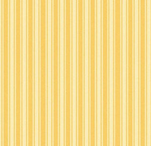 Wild Rose Yellow Tonal Stripe Flannel by Marti Michell - Half Metre Lengths