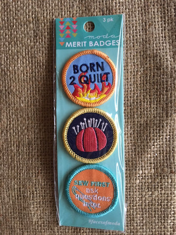 Moda Merit Badges #8 - 3 Pack