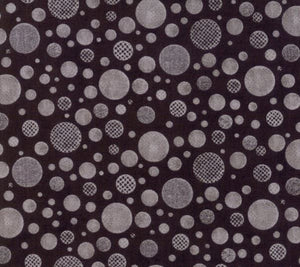 Metropolis Dollop in Iron Black 30567-17 by Basic Grey - Half Metre Lengths