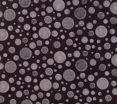 Metropolis Dollop in Iron Black 30567-17 by Basic Grey - Half Metre Lengths