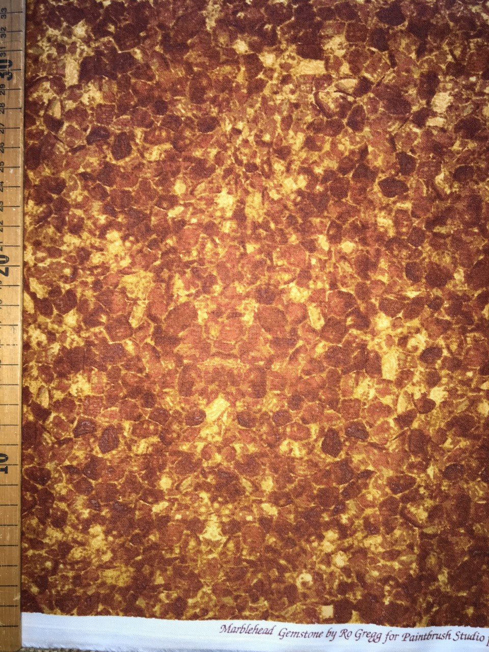 Marblehead Gemstone Pearl Rust Brown - Half Metre Lengths