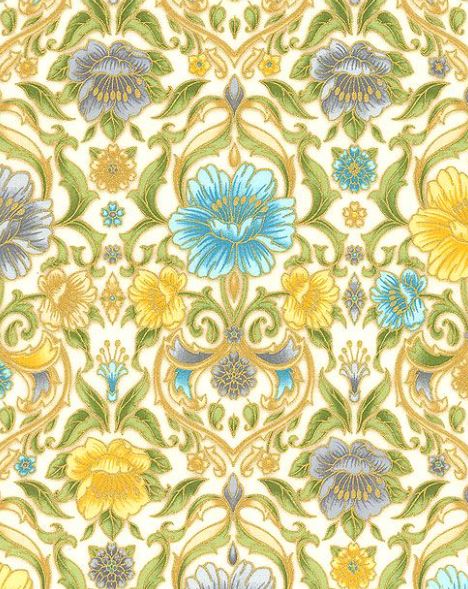 Grand Majolica Vintage 15837-200 Metallic - Half Metre Lengths
