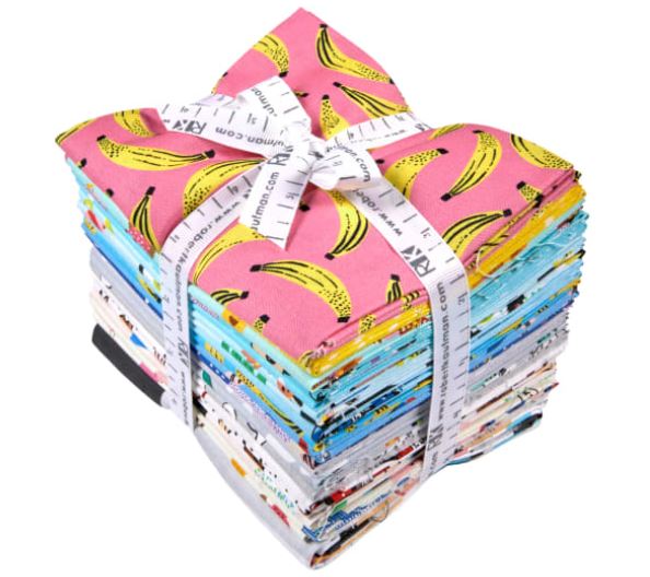 Hello Lucky Fat Quarter Bundle -  21 Pieces Including Panel Bargain Priced