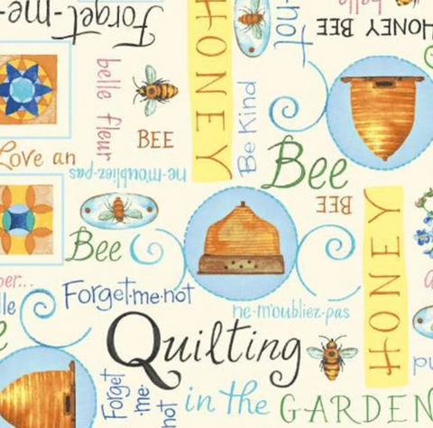 Quilting Bee DSN#26330 by Michelle Palmer for Red Rooster- Half Metre Cuts