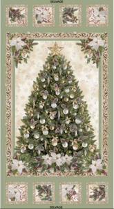 A Very Merry Christmas Tree Panel - CM6958
