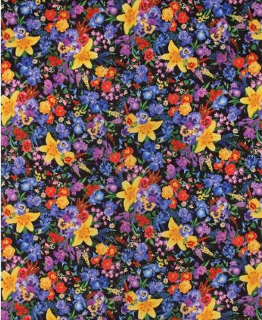 Wild Meadow Digital Floral - Half Metre Lengths (Meadow - CD7069)