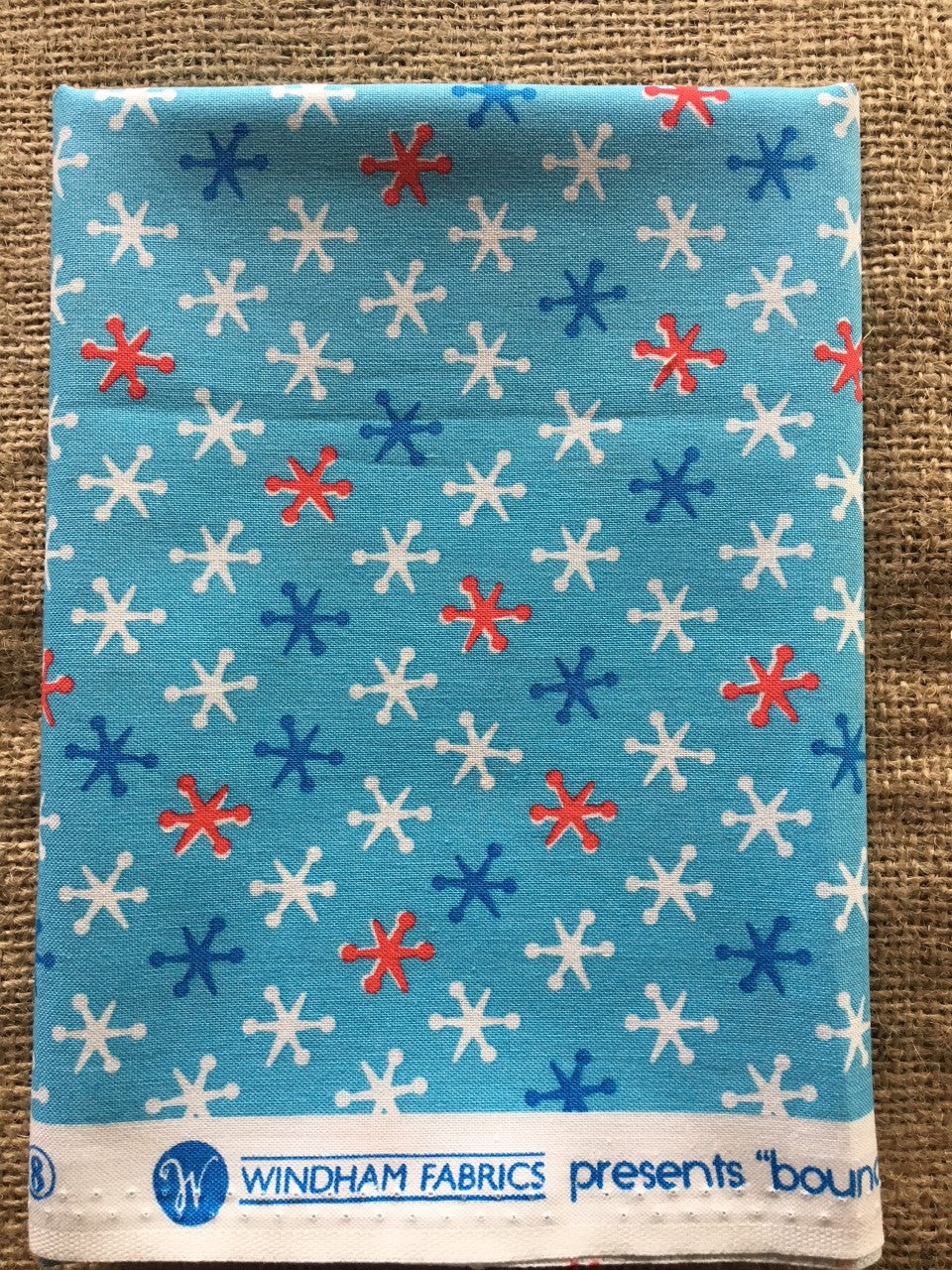 Bounce by Allison Harris for Windham #51057 Sky Jacks - $5.00 Half Yard Cut