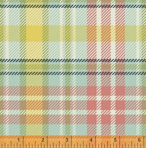 Dover Flannel Plaid # 40066-2 by Rosemarie Lavin - Half Metre Lengths