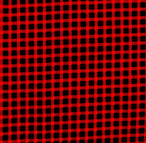 Crimson & Holly Black and Red Gingham by Danhui Nai 89143 - Half Metre Lengths