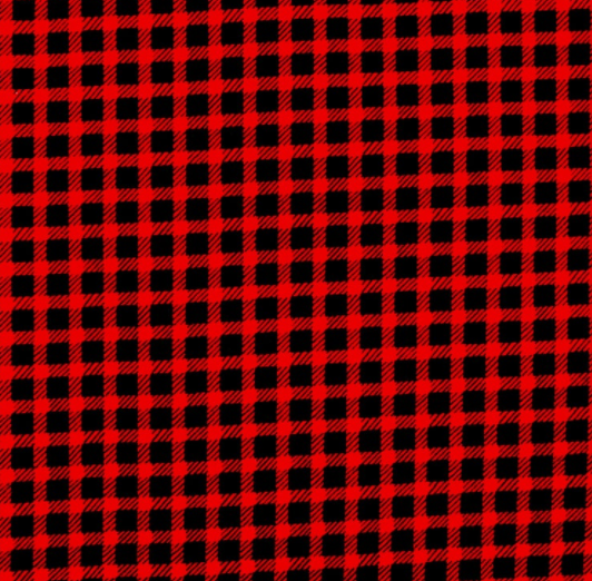 Crimson & Holly Black and Red Gingham by Danhui Nai 89143 - Half Metre Lengths