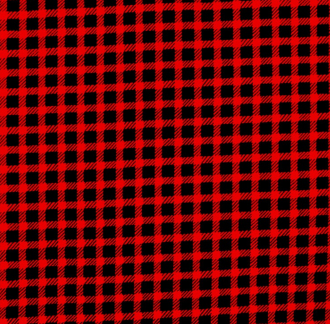 Crimson & Holly Black and Red Gingham by Danhui Nai 89143 - Half Metre Lengths