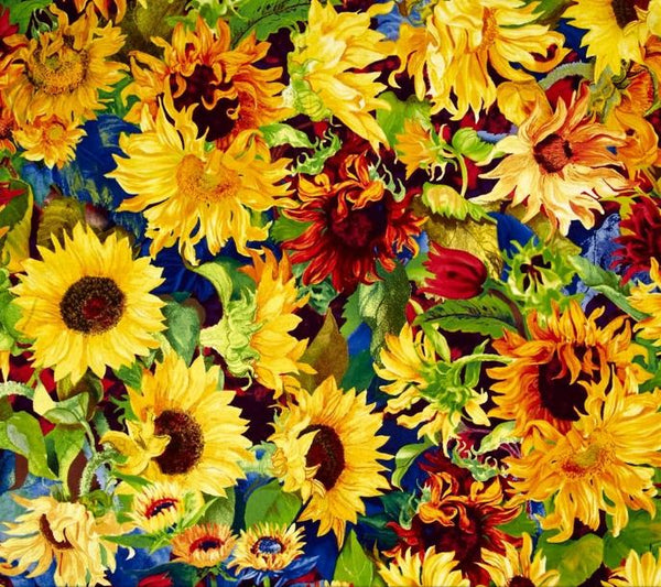 Flowers of the Sun Medium Sunflowers 79264 587 - Half Metre Lengths