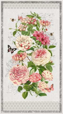 Le Bouquet Floral Panel - 59cm