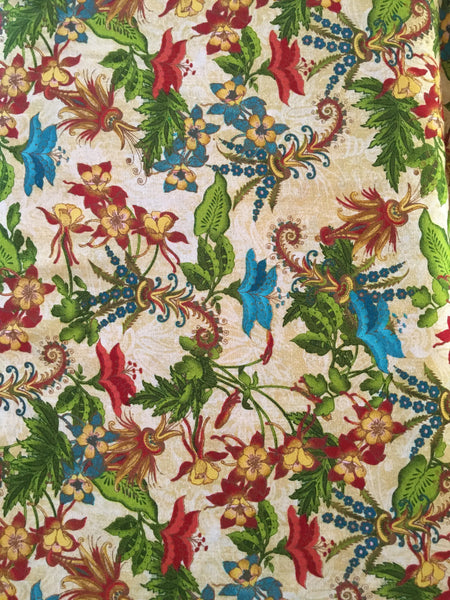 Tropical Travelogue Graphic 45 Leaves & Flowers 85540 - Half Metre Lengths