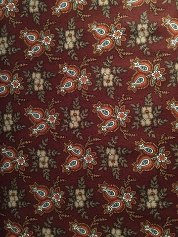 Cross Quilt Brown - Half Metre Lengths
